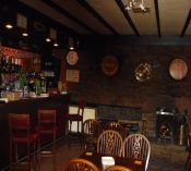 The Main Bar at the Dunning Hotel, Perthshire